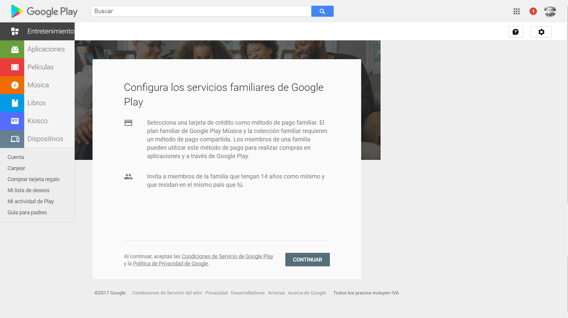 Google Play Family 4