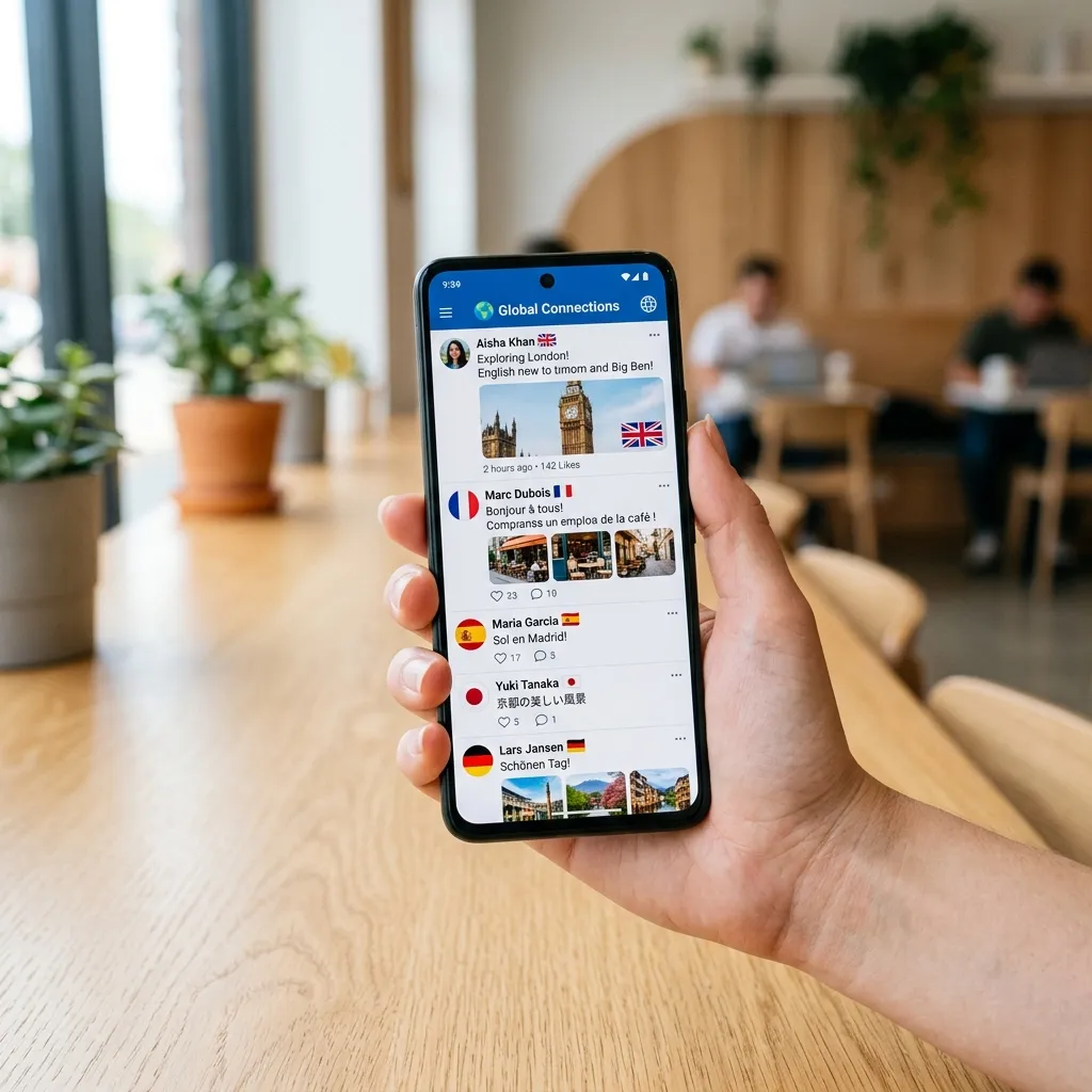 Logo de Facebook en móvil y escritorio