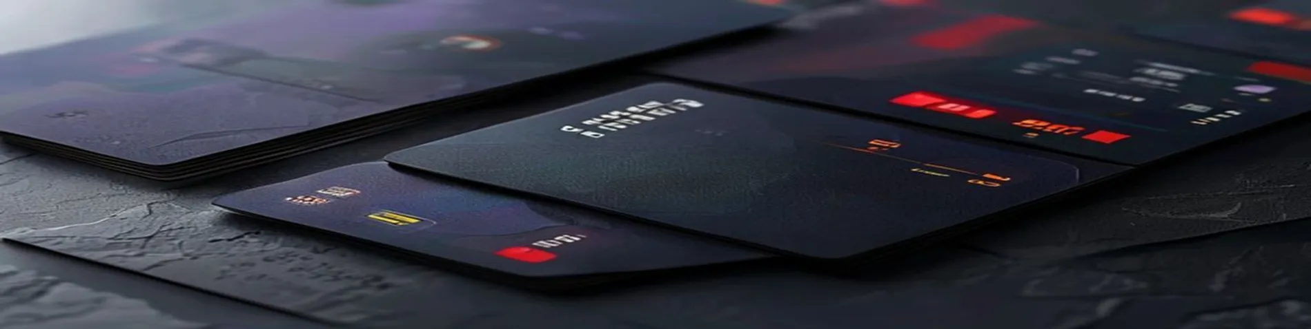Tarjetas de crédito apiladas con logo de Curve
