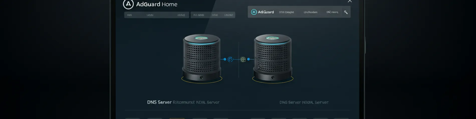 Logo de AdGuard Home con alta disponibilidad