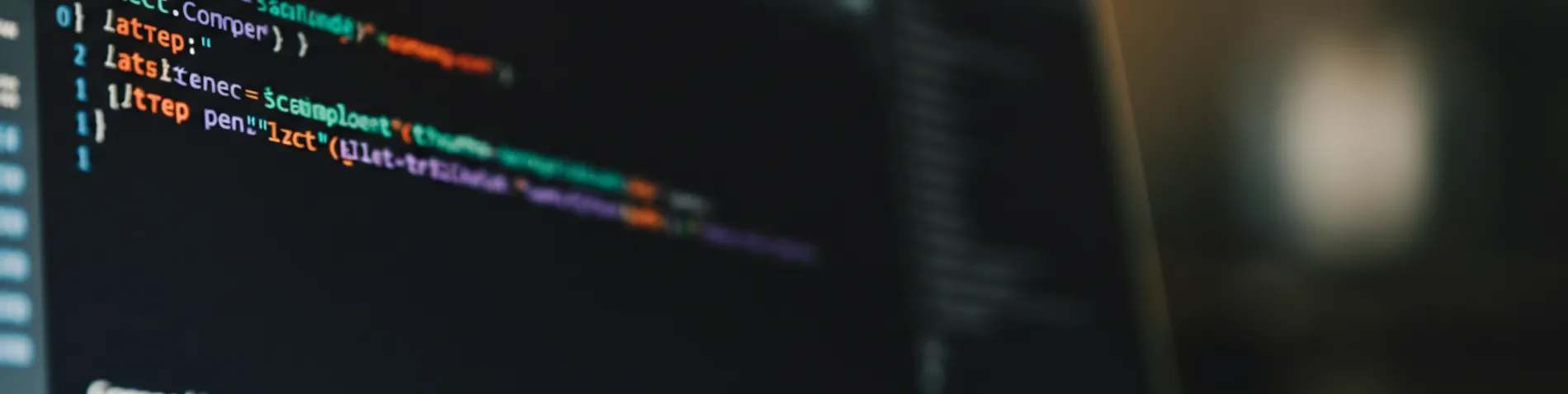Editor de código mostrando un componente de un generador de sitios estáticos con un enlace interno resaltado