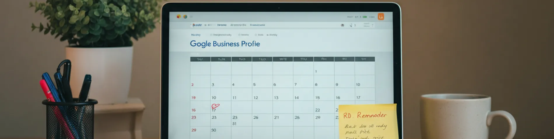 Calendario marcando final de agosto con una nota recordatoria de cambiar horario en Google